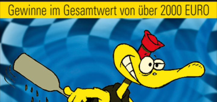 Plakat des Entenrennens 2010